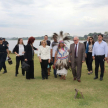 Ministros de la Corte y lideresa Jacinta Pereira llegan a Isla Bonita, ex Chaco