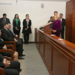 La titular de la Corte, doctora Alicia Pucheta de Correa, instó a los magistrado a estar siempre a disposición de la ciudadanía.