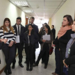 La directora de la Oficina Técnico Forense explicó a los alumnos la función de la dependencia dentro del Poder Judicial.