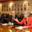 La directora general de Unesco, Irina Bokova, recordó la importancia del acuerdo sobre formación de jueces.