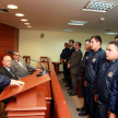 El comisario Ubaldo Garcete, jefe del Destacamento Policial del Poder Judicial de Asunción, agradeció el apoyo brindado por la Corte Suprema de Justicia.