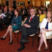 Los ministros de la Corte Suprema de Justicia Miryam Peña y Raúl Torres Kirmser participaron del congreso.
