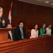 El titular de la AMJP, Ángel Cohene deseó éxitos en sus funciones a la nueva ministra de Corte