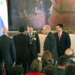 El presidente Horacio Cartes entregó al mandatario colombiano Juan Manuel Santos la máxima condecoración que otorga el Paraguay.
