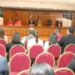 El estudio sobre Derechos de los Pueblos Indígenas para magistrados/as y otros operadores de justicia fue en el Salón Auditorio del Palacio de Justicia de Asunción.