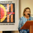 La ministra Pucheta de Correa es la responsable de la Dirección de Derechos Humanos.
