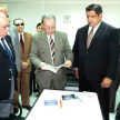 El ex ministro de la Corte doctor José Altamirano participó de la inauguración.