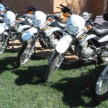 Durante el acto se entregaron motocicletas para los juzgados de Casado, Puerto Esperanza, Puerto Guaraní y otras localidades de la zona.