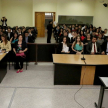 Estudiantes del primer año de Derecho UNA visitaron el Palacio de Justicia.