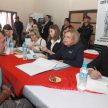 La ministra de la máxima instancia judicial, doctora Alicia Pucheta también formo parte de la comitiva que visitó hoy la Penitenciaria de Tacumbú.