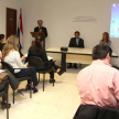 Los alumnos pertenecen a la Universidad Columbia del Paraguay, del primer año de la carrera de derecho.