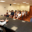 Participaron de una charla con el juez Penal de Sentencia Andrés Casati.