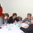 El encuentro se llevó a cabo en la sala de conferencias N° 1 del Octavo Piso de la Torre Norte del Palacio de Justicia de Asunción.