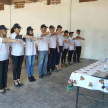 Juramento de 12 voluntarios de justicia en Luque.