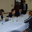 La ministra de la Corte Suprema de Justicia, doctora Miryam Peña, tambien se entrevisto con las personas privadas de libertad.