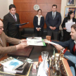 El ministro Miguel Óscar Bajac suscribió los acuerdos en representación del SNFJ.