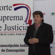 El licenciado René Ojeda, coordinador de Circunscripciones de la Corte Suprema de Justicia.