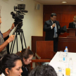La actividad se desarrolló en la sala de conferencias del Palacio de Justicia de Asunción.