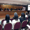 La presentación se llevó a cabo en el Salón Auditorio del Poder Judicial. 
