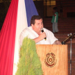 El intendente de Horqueta, Alejandro Urbieta, brindó palabras de apoyo hacia la labor del ministro Bajac.