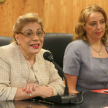 La ministra de la máxima instancia judicial doctora Gladys Bareiro de Módica durante su intervención habló acerca de la importancia de fortalecer la mediación.