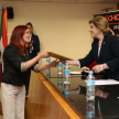 La ministra de la Corte doctora Gladys Bareiro de Módica recibió un reconocimiento por parte de representantes de la Universidad Nacional de Itapúa.