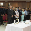 La misa fue celebrada en honor a Santa Rosa de Lima, patrona de la Policía Nacional.