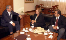 Evanhy de Gallegos se reunió con Presidente de la Corte
