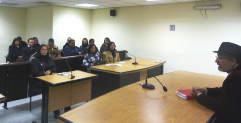 El doctor Ortiz Barrios abordó diferentes temas sobre casos procesales.