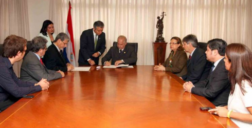 Corte Suprema de Justicia difundirá información a través de la TV Pública