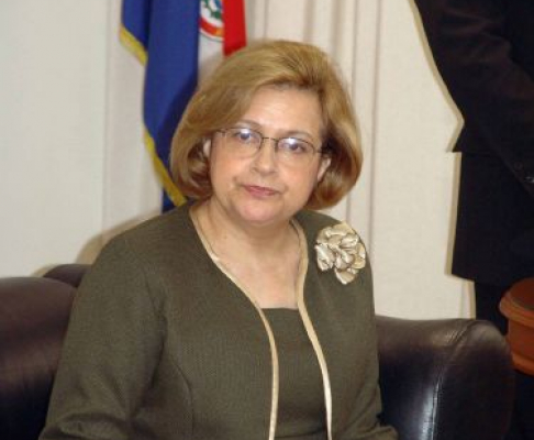 Doctora Alicia Pucheta de Correa, Presidenta de la Corte Suprema de Justicia.