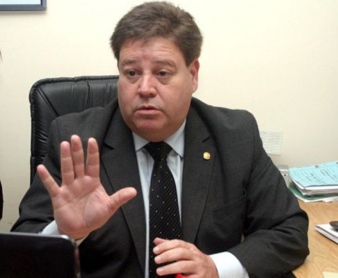 El juez Penal de Garantías, Miguel Tadeo Fernández, quien dispuso la ampliación de las medidas alternativas a la prisión para los sindicalistas