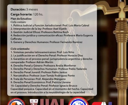 El curso es organizado por el Sindicato de Actuarios Judiciales del Paraguay.