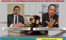 Conferencias magistrales en el Palacio de Justicia