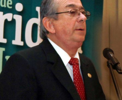 El presidente de la Corte Suprema de Justicia, doctor Raúl Torres Kirmser, dio las palabras de apertura de la Semana Nacional de la Integridad Judicial.
