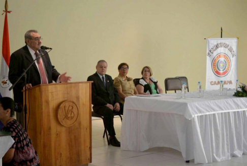 El ministro doctor Antonio Fretes destacó la importancia de la actividad.