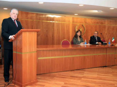 El presidente de la Corte Suprema de Justicia, doctor Víctor Nuñez resaltó la importancia del evento realizado.