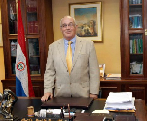 Ministro de la Corte Suprema de Justicia doctor Miguel Oscar Bajac.