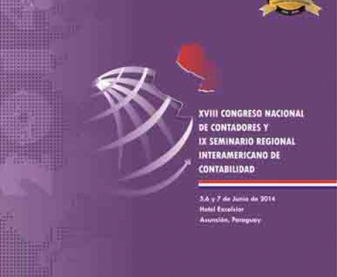 Afiche del XVIII Congreso Nacional de Contadores y IX Seminario Regional Interamericano de Contabilidad.