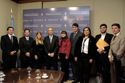 Representantes de la Coordinadora de Actuarios del Paraguay se reunieron con autoridades argentinas.