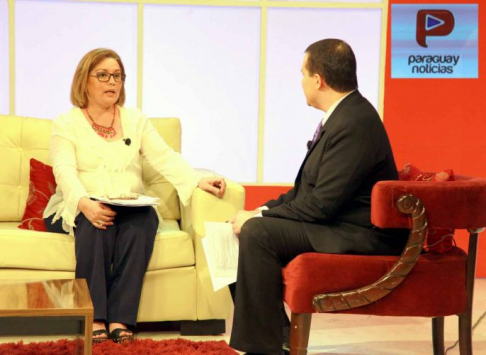 La jefa de Antecedentes Judiciales, Blanca Giménez de Machietto, dio a conocer detalles de la nueva hoja de seguridad en Paraguay TV.