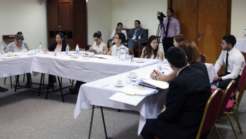 En la víspera, la Secretaría de Género desarrolló una reunión organizativa para ajustar detalles del Primer Encuentro de Magistradas Penales de Iberoamérica 