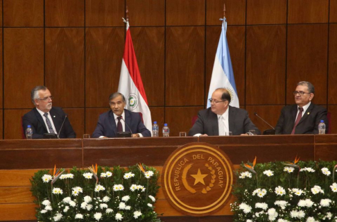El ministro Manuel Ramírez Candia disertó en el congreso en homenaje al 25° aniversario de promulgación del CPP.