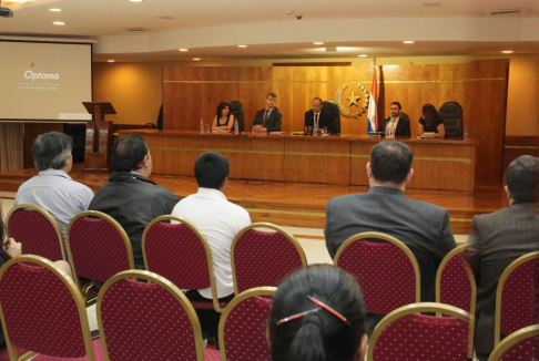 Organizaron un panel debate con jueces argentinos de la Coordinadora de Sitios y Archivos de la Memoria.