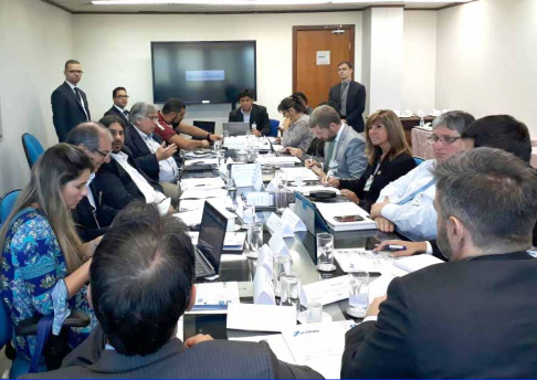 La reunión se realizó en el marco de la resolución del Grupo Mercado Común Nº33/14, “Patente y sistema de consultas de vehículos de Mercosur”.