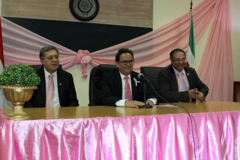 El acto contó con la presencia de los miembros del Consejo de Administración Judicial de Paraguarí.