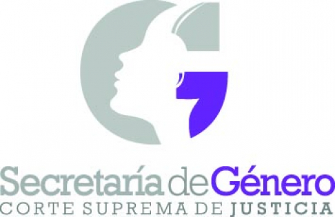 Logotipo de la Secretaría de Género de la Corte Suprema de Justicia. 