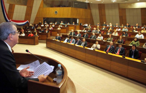 El presidente de la Corte, doctor Raúl Torres Kirmser, resaltó en su discurso la importancia de la labor de los jueces de Paz.