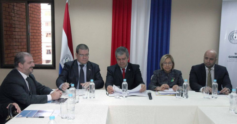 La actividad se realizó en el salón de reuniones Guaraní, del Ministerio de Educación y Ciencias (MEC).
