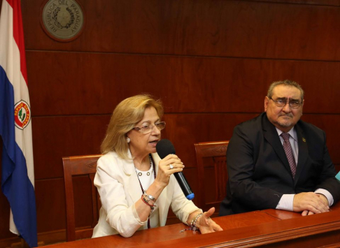 La nueva presidenta de la Corte, doctora Alicia Pucheta de Correa, reafirmó su compromiso de buscar una justicia al alcance de todos.
